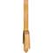 Ekena Millwork Bellingham Rough Sawn Timber Gable Bracket, Western Red Cedar, 48"W x 20"H x 2"D x 4"F, 10/12 Pitch GBW048X20X0204BEL00RWR - alternate 4